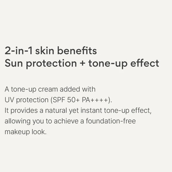 INNISFREE Jeju Cherry Blossom Tone-Up Cream Skin-Fit SPF50+ PA++++ 50ml