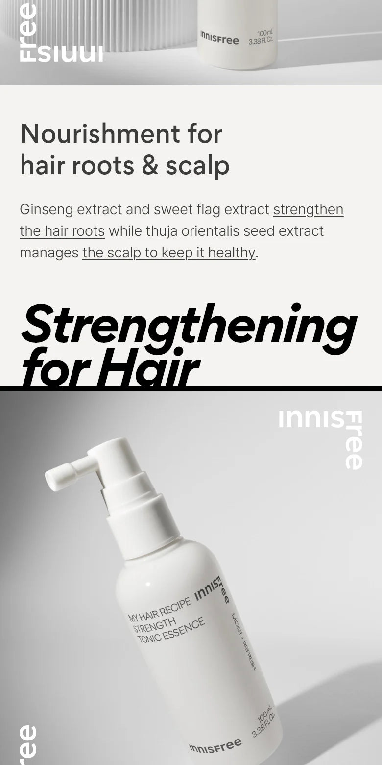 INNISFREE My Hair Recipe Strength Tonic Essence 100ml