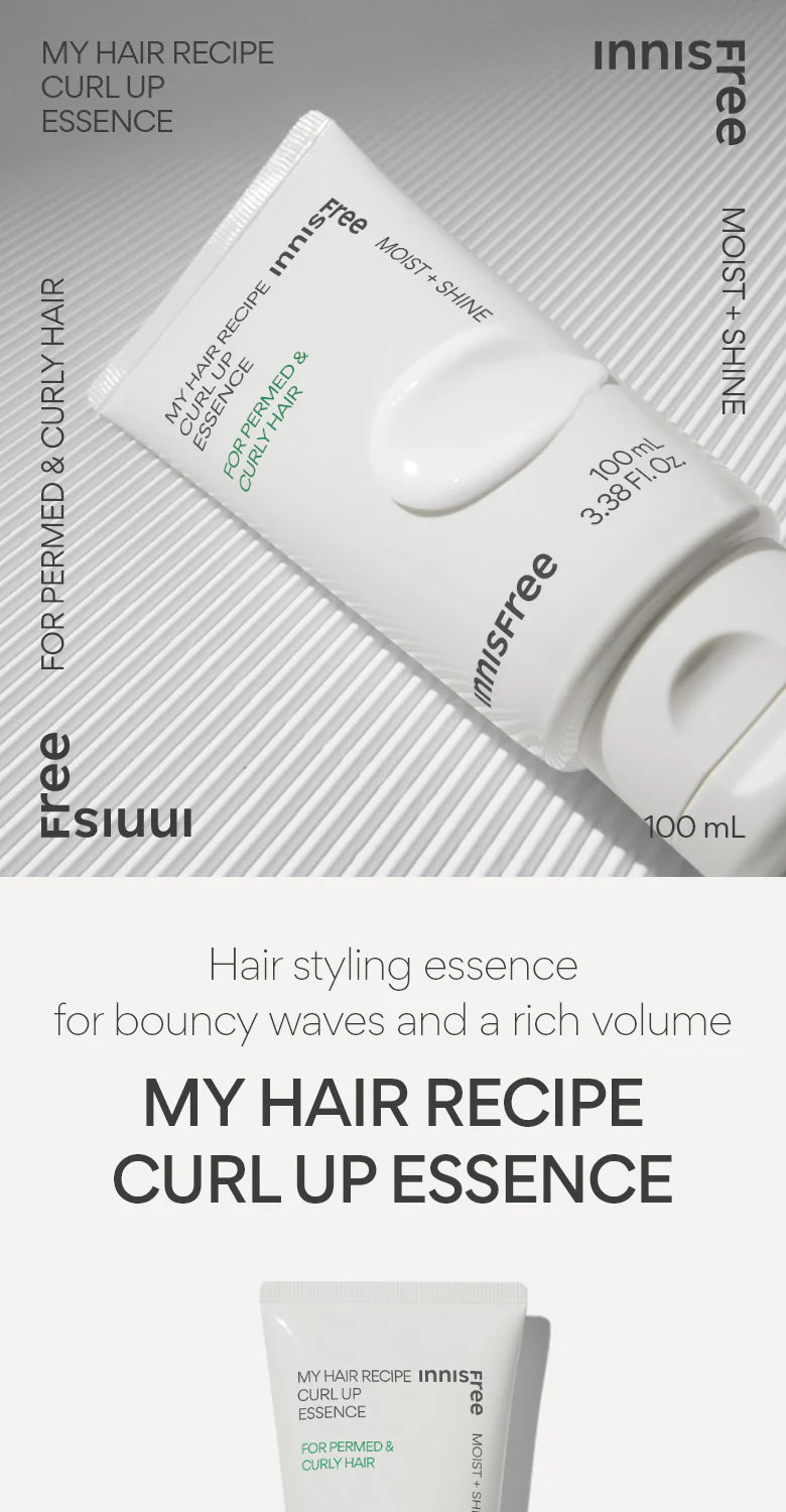 INNISFREE My Hair Recipe Curl Up Essence 100ml