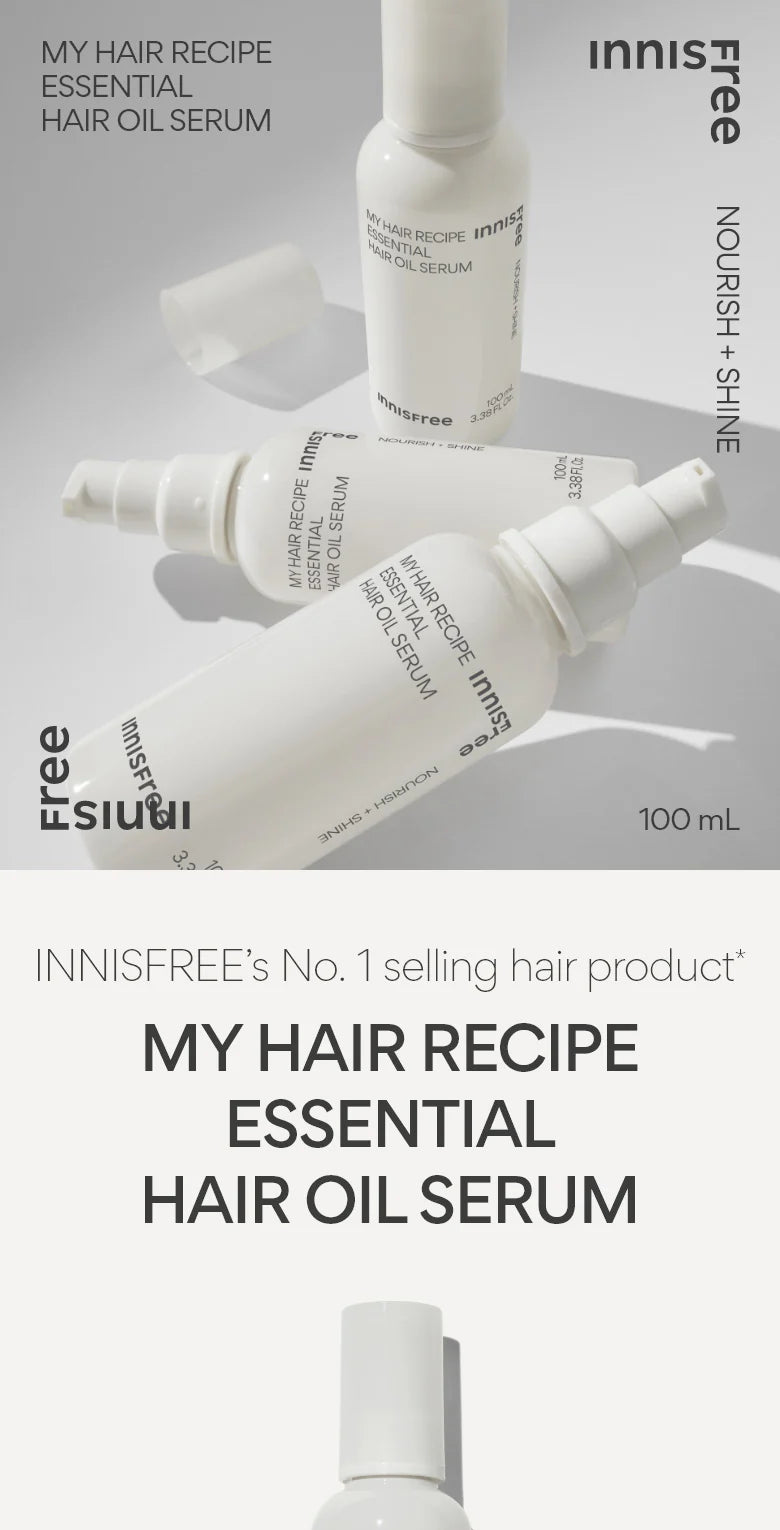 INNISFREE My Hair Recipe Essential Hair Oil Serum 100ml