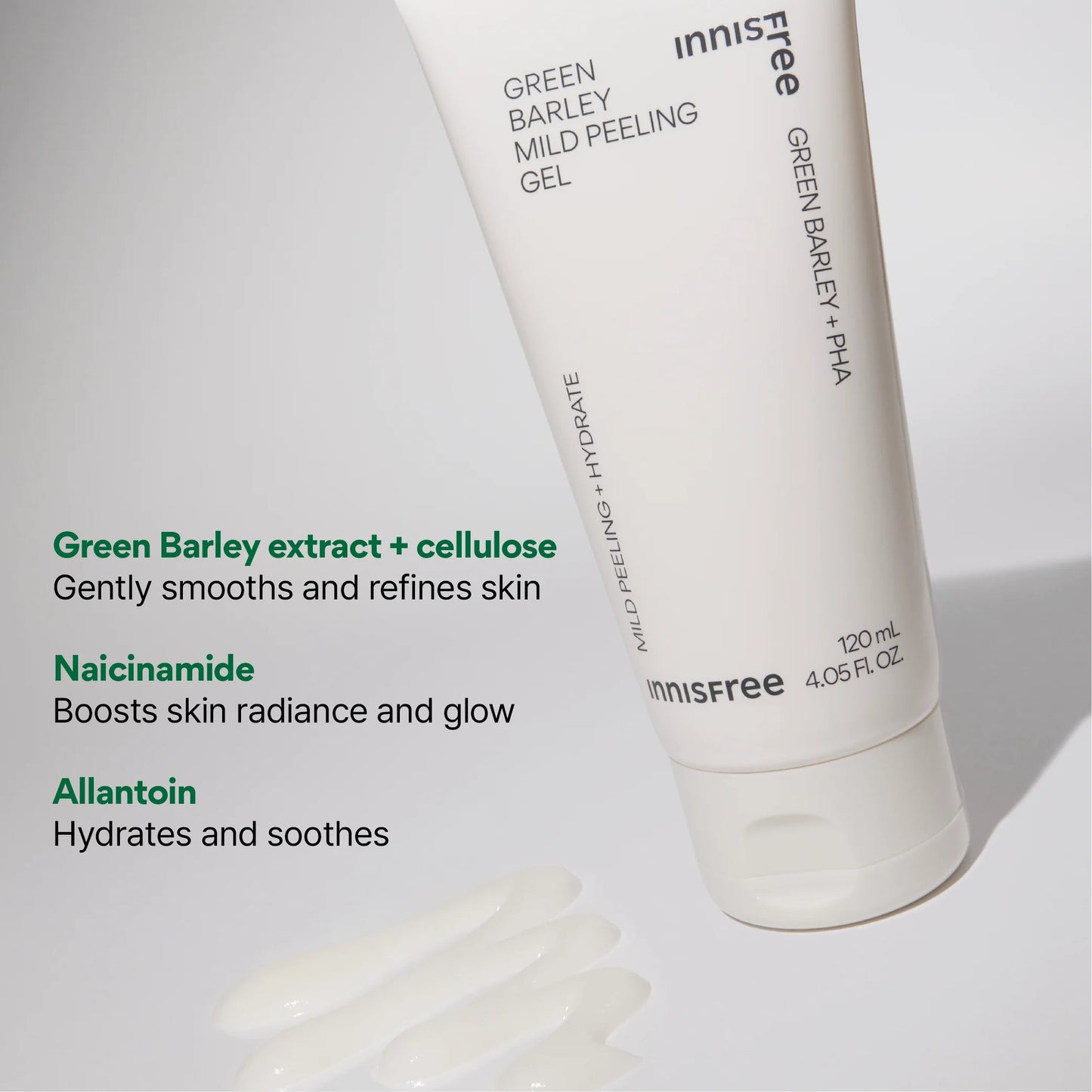 INNISFREE Green Barley Mild Peeling Gel 120ml