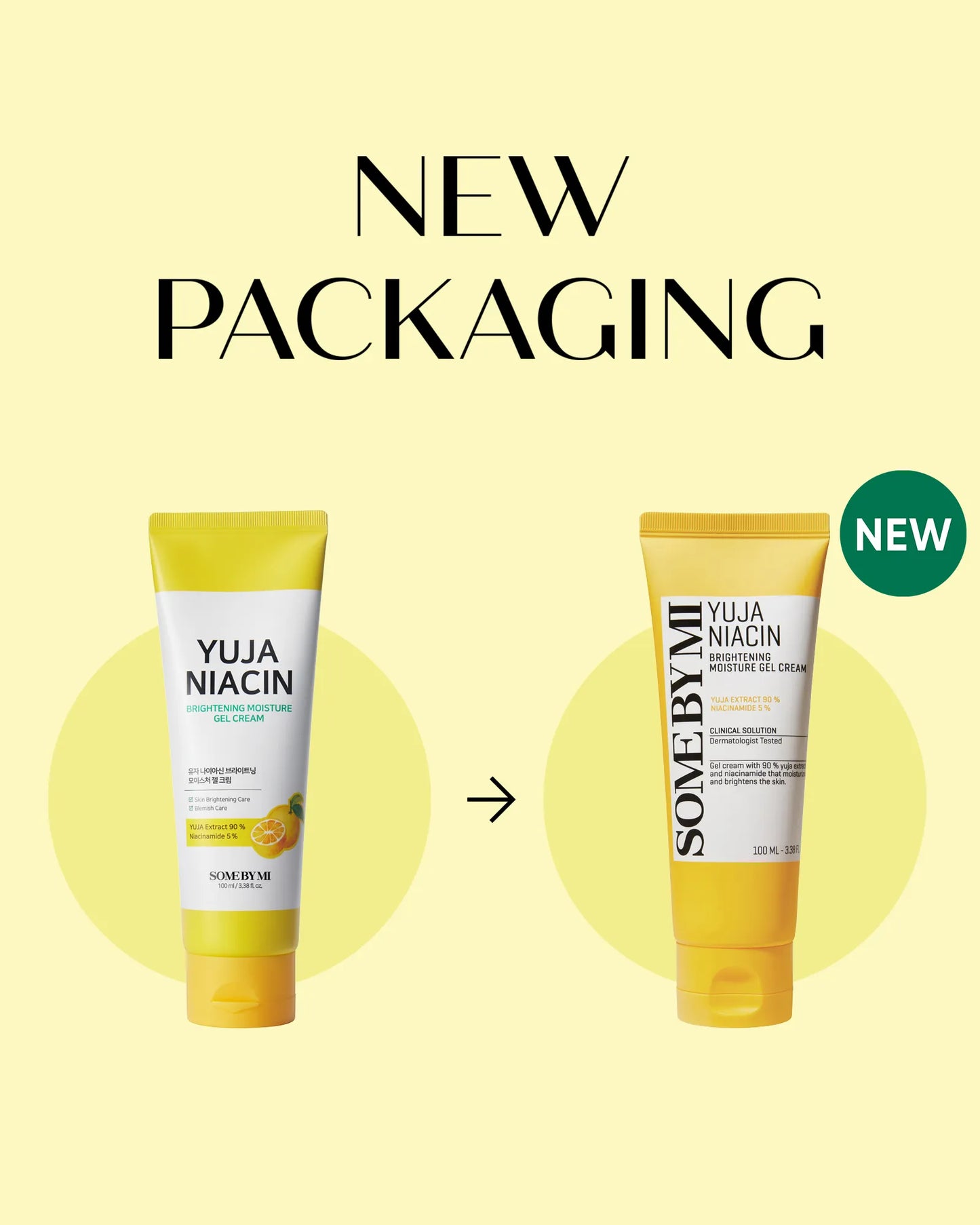 SOME BY MI Yuja Niacin Brightening Moisture Gel Cream  100ml