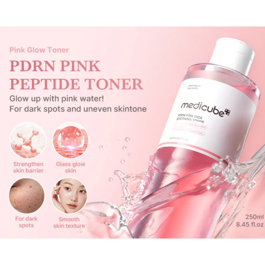 MEDICUBE PDRN Pink Cica Soothing Toner 250ml