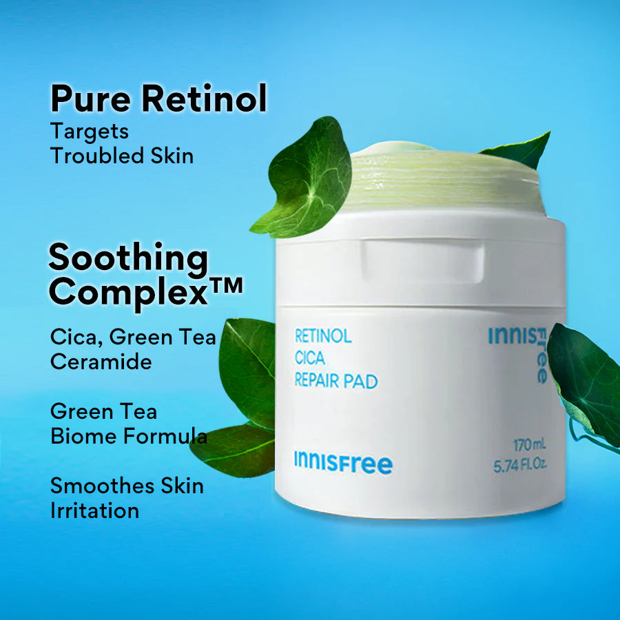 INNISFREE Retinol Cica Repair Pad 60ea [170ml]