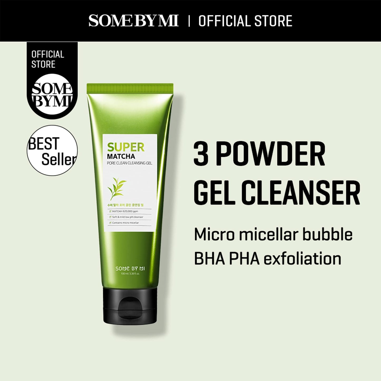 SOME BY MI Super Matcha Pore Clean Cleansing Gel 100ml