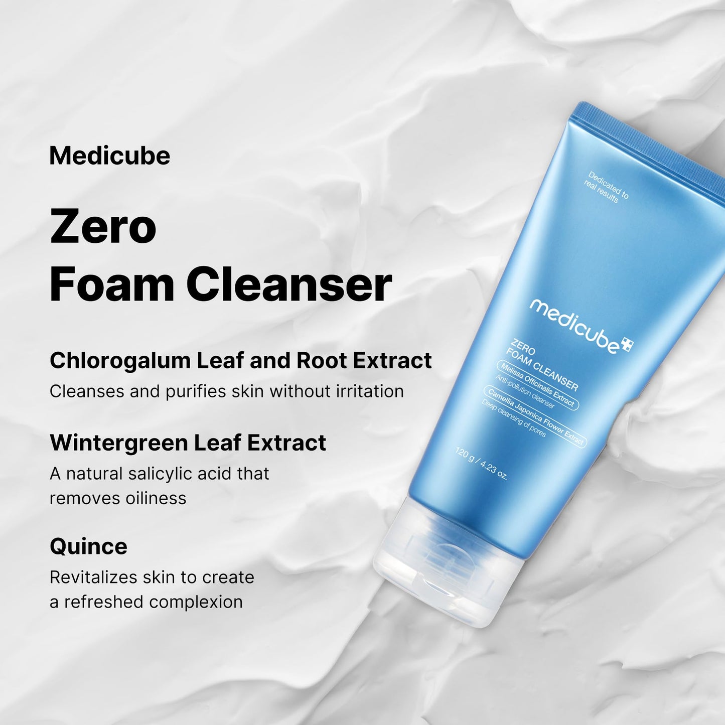 MEDICUBE Zero Foam Cleanser 120g