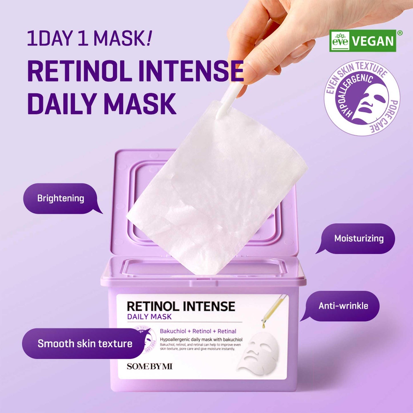 SOME BY MI Retinol Intense Daily Mask 30 Sheets [350ml]