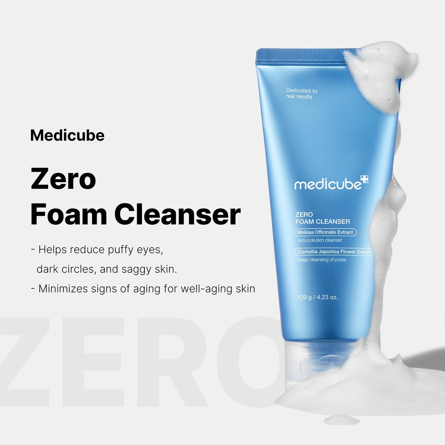 MEDICUBE Zero Foam Cleanser 120g