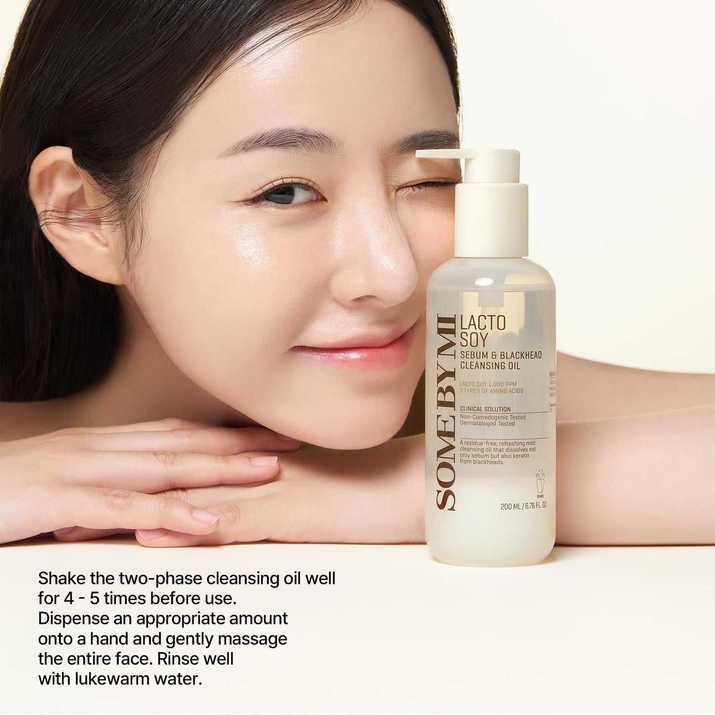 SOME BY MI Lacto Soy Sebum & Blackhead Cleansing Oil 200ml