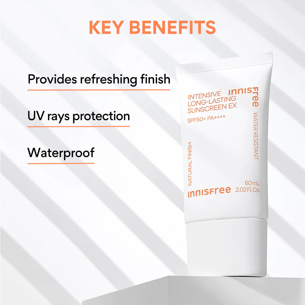 INNISFREE Intensive Long-Lasting Sunscreen EX SPF50+ PA++++ 60ml