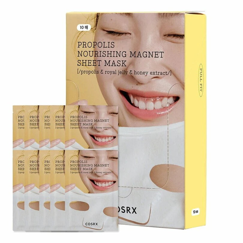 COSRX Full Fit Propolis Nourishing Magnet Sheet Mask 10 Sheets x 25ml