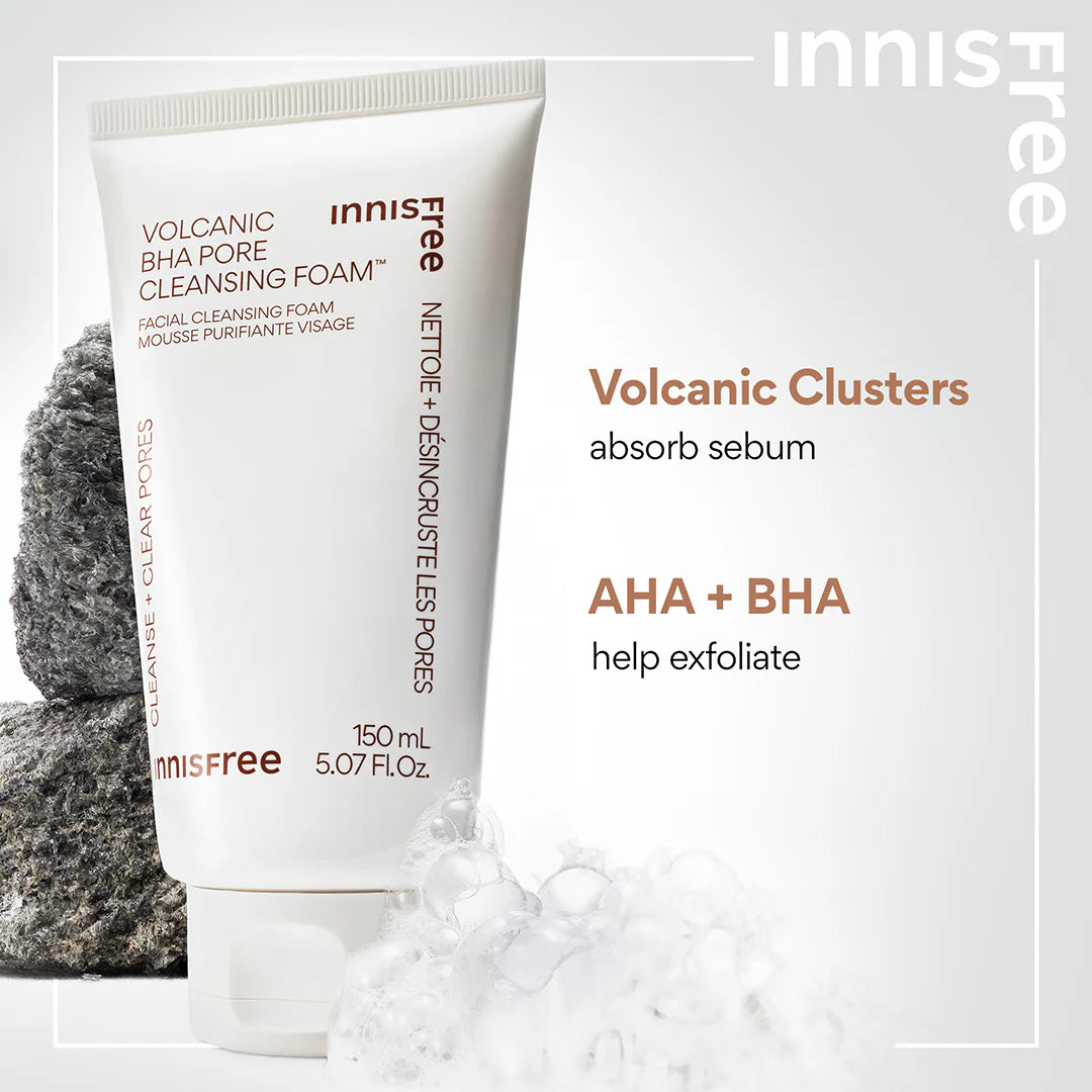 INNISFREE Volcanic BHA Pore Cleansing Foam 250g