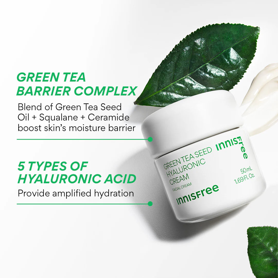 INNISFREE Green Tea Seed Hyaluronic Cream 80ml