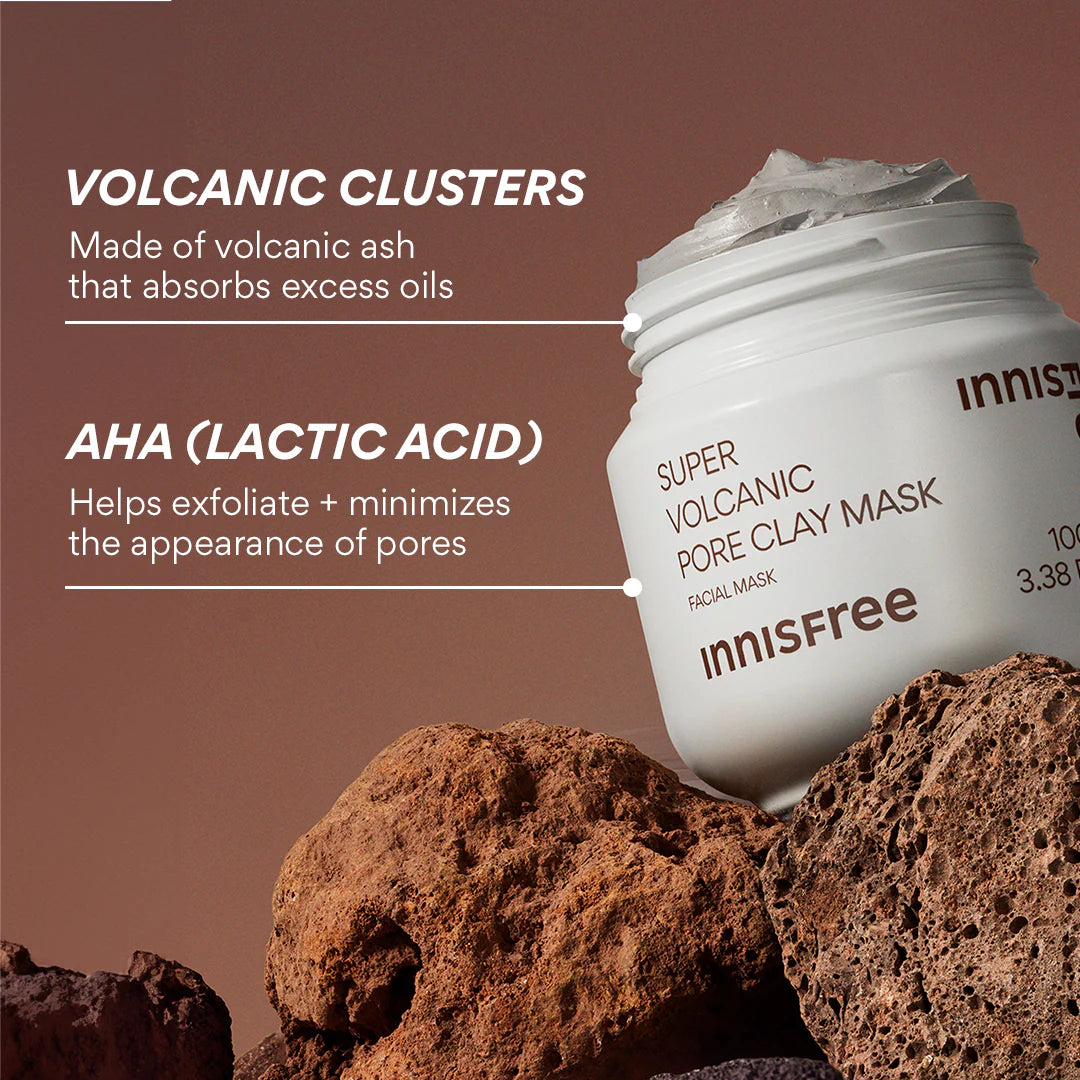 INNISFREE Super Volcanic Pore Clay Mask 100ml [Pore Clearing Solution]