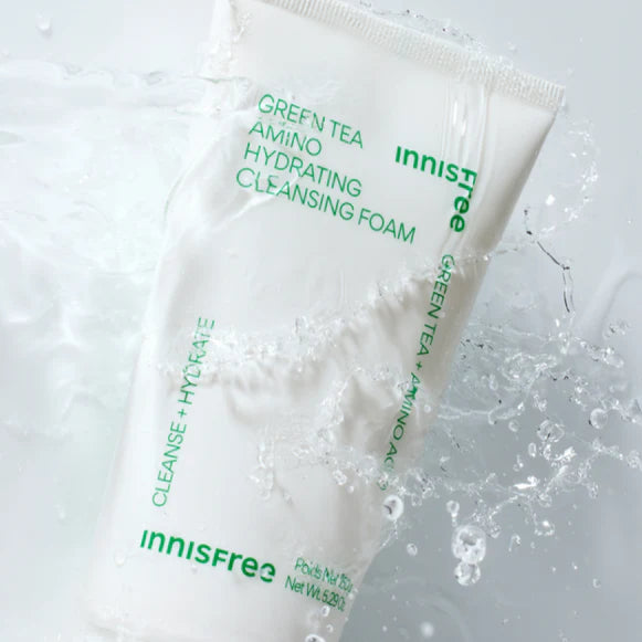 INNISFREE Green Tea Amino Hydrating Cleansing Foam 150g