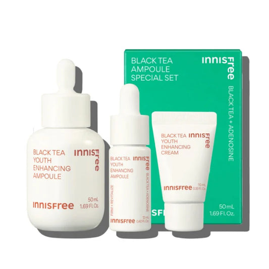 INNISFREE Black Tea Youth Enhancing Ampoule Special Set