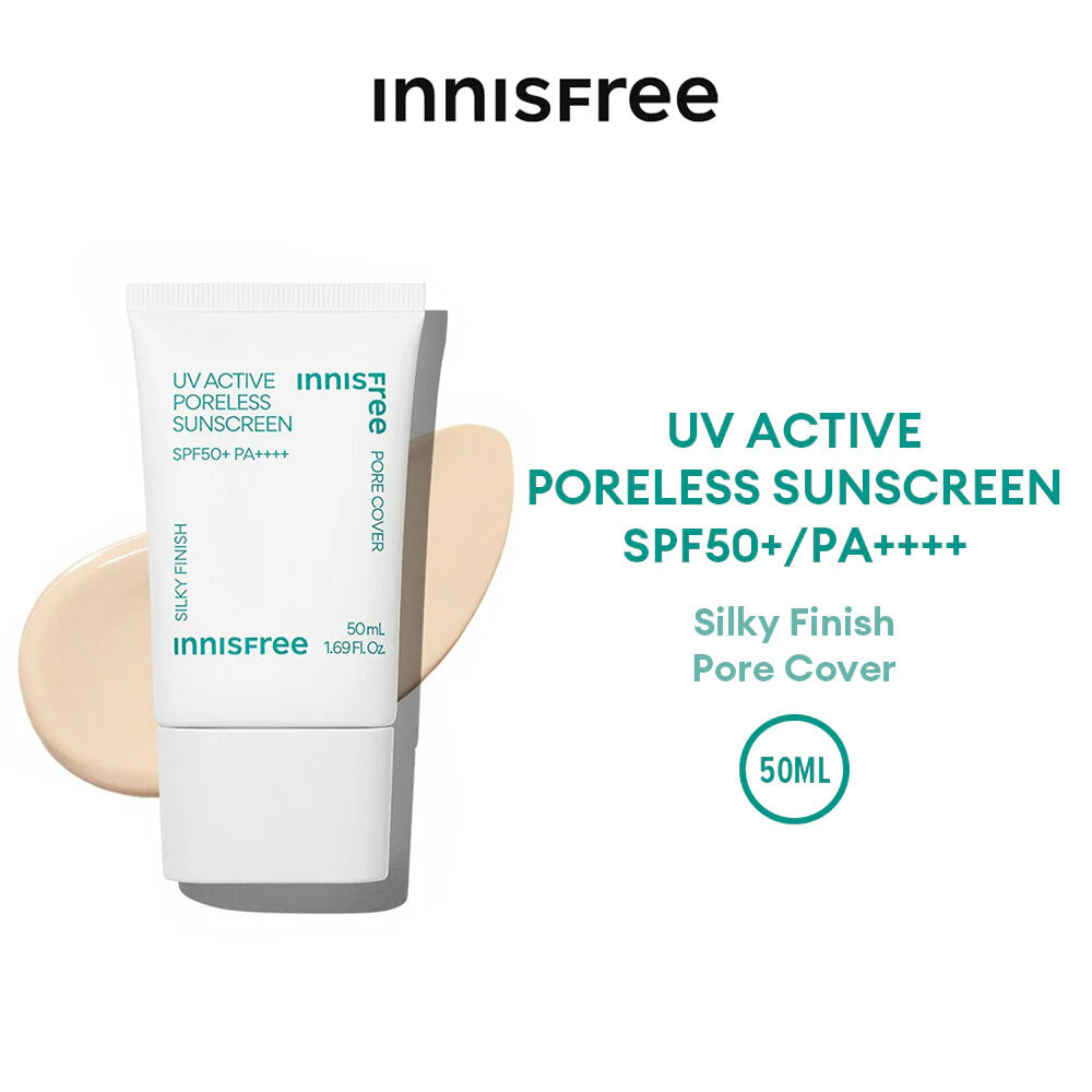 INNISFREE UV Active Poreless Sunscreen SPF50+ PA++++ 50ml