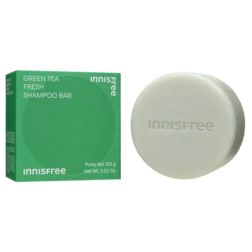 INNISFREE Green Tea Fresh Shampoo Bar 100g