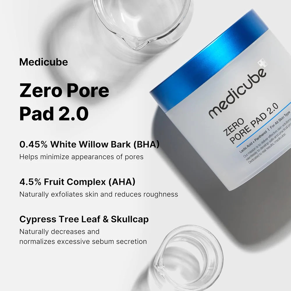 MEDICUBE Zero Pore Pad 2.0 70ea [155g]