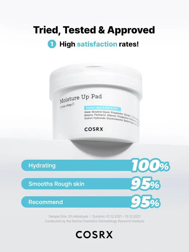 COSRX One Step Moisture Up Pad 70ea [150ml]