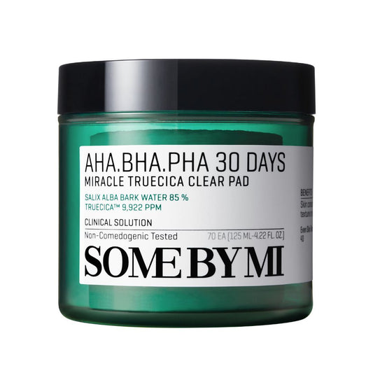 SOME BY MI AHA.BHA.PHA 30 Days Miracle Truecica Clear Cleansing Pad 70ea [125ml]