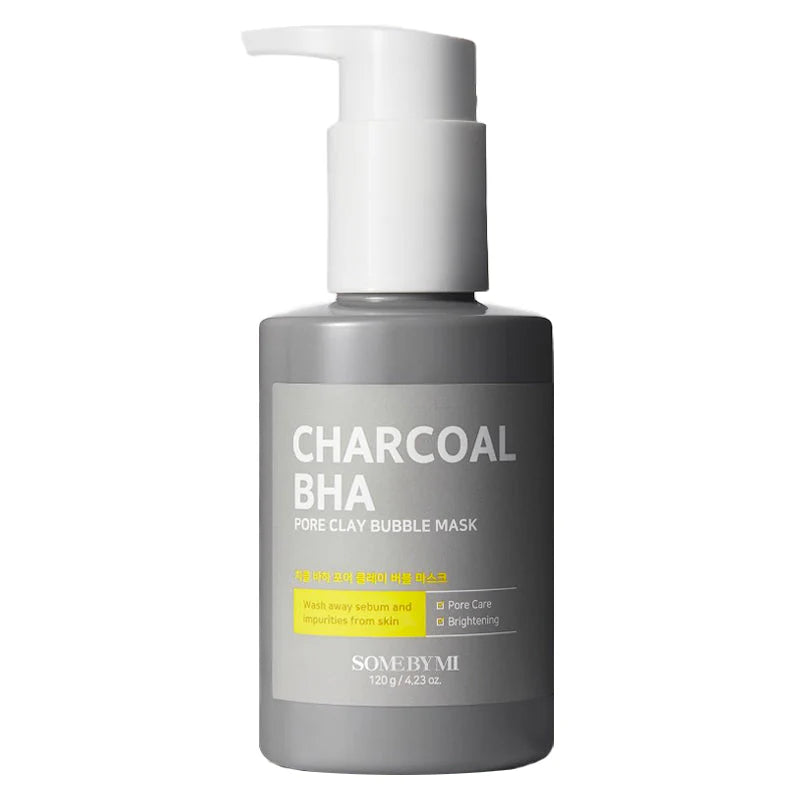 SOME BY MI Charcoal BHA Pore Clay Bubble Mask 120g