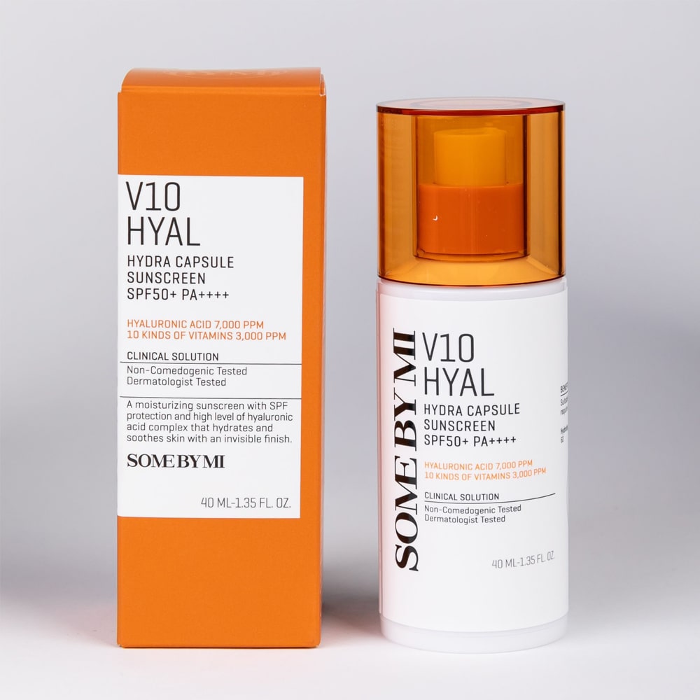 SOME BY MI V10 HYAL Hydra Capsule Sunscreen SPF50+ PA++++ 40ml