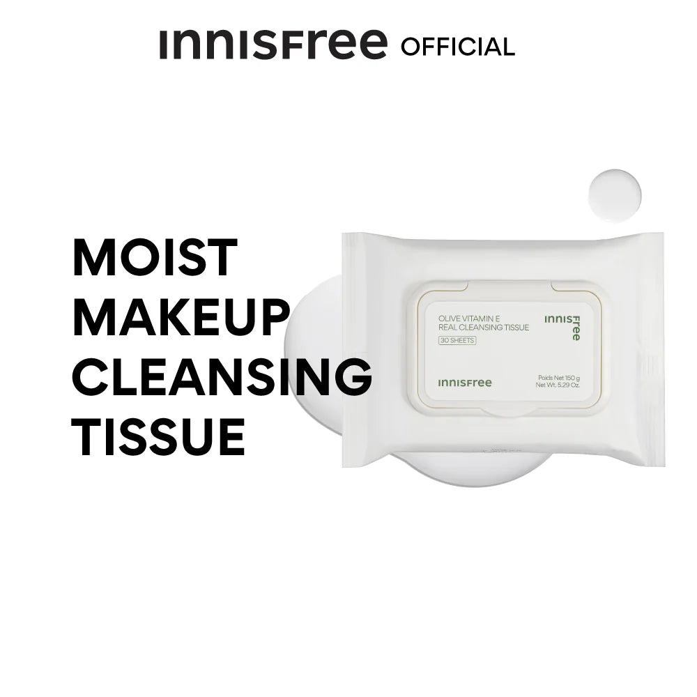 INNISFREE Olive Vitamin E Real Cleansing Tissue 30ea [150g]