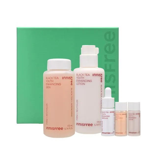 INNISFREE Black Tea Youth Enhancing Skincare Set