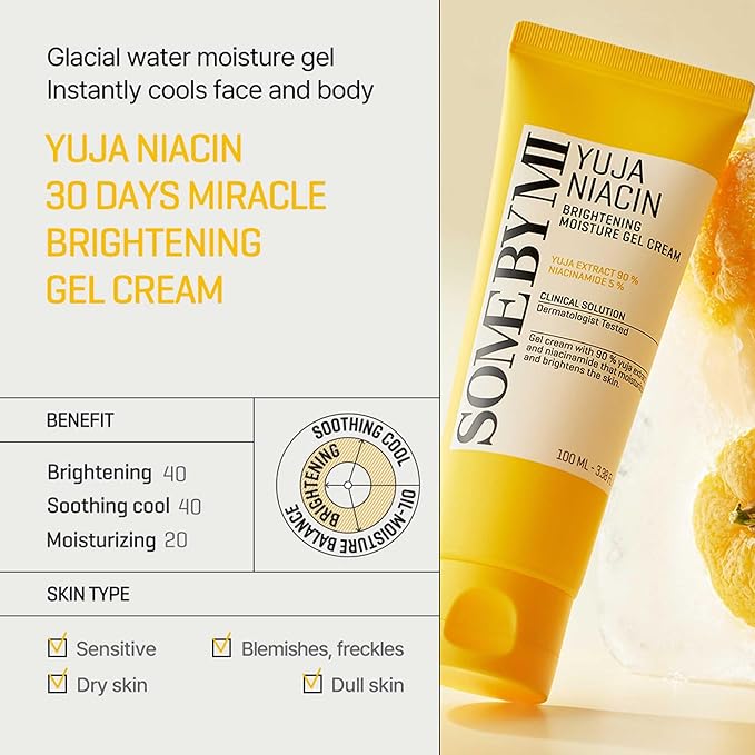 SOME BY MI Yuja Niacin Brightening Moisture Gel Cream  100ml