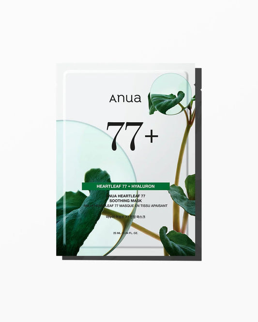 ANUA Heartleaf 77% Soothing Sheet Mask 10ea x 25ml