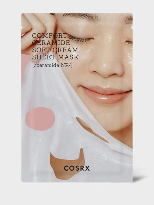 COSRX Balancium Comfort Ceramide Soft Cream Sheet Mask 10 Sheets x 25ml