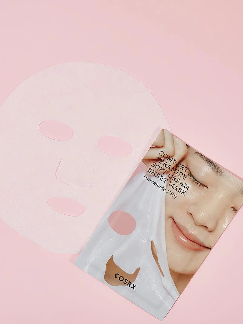 COSRX Balancium Comfort Ceramide Soft Cream Sheet Mask 10 Sheets x 25ml