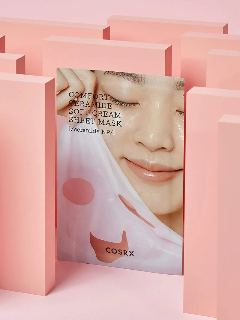 COSRX Balancium Comfort Ceramide Soft Cream Sheet Mask 10 Sheets x 25ml