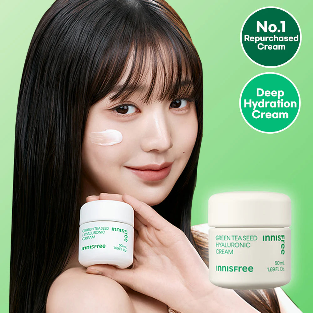 INNISFREE Green Tea Seed Hyaluronic Cream [Tube Type] 50ml