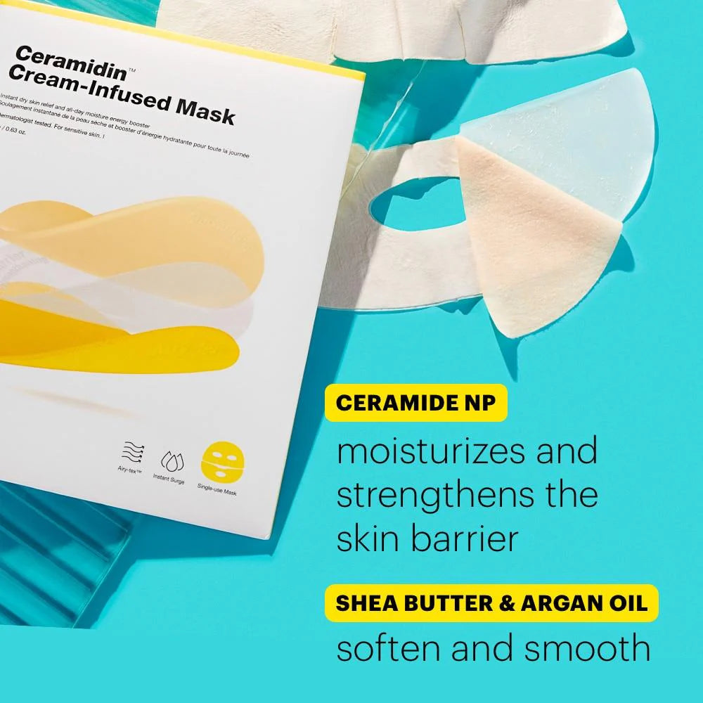 Dr.Jart+ Ceramidin Cream-Infused Mask 5ea x 18g