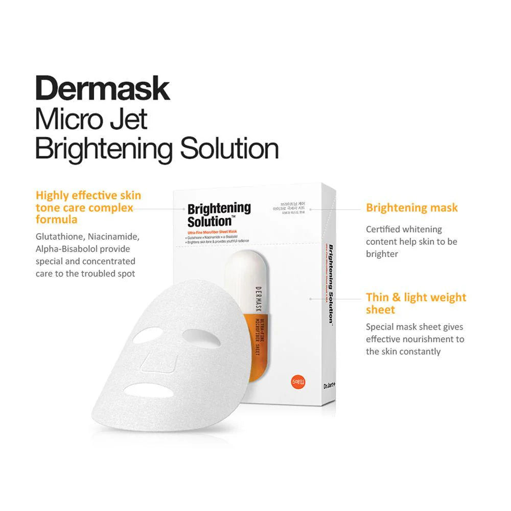 Dr.Jart+ Dermask Brightening Solution Face Mask 5 Sheets x 30g