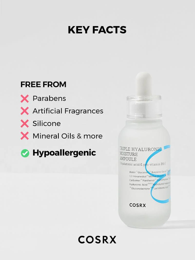 COSRX Hydrium Triple Hyaluronic Moisture Ampoule 40ml