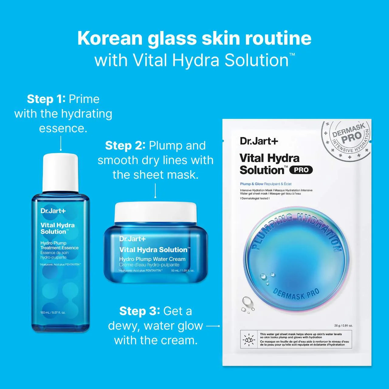 Dr.Jart+ Dermask Vital Hydra Solution Pro 5 Sheets x 26g