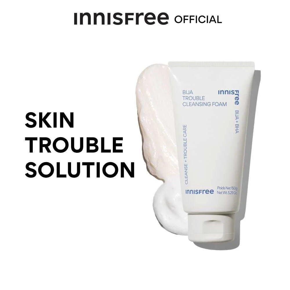 INNISFREE Bija Trouble Cleansing Foam 150g