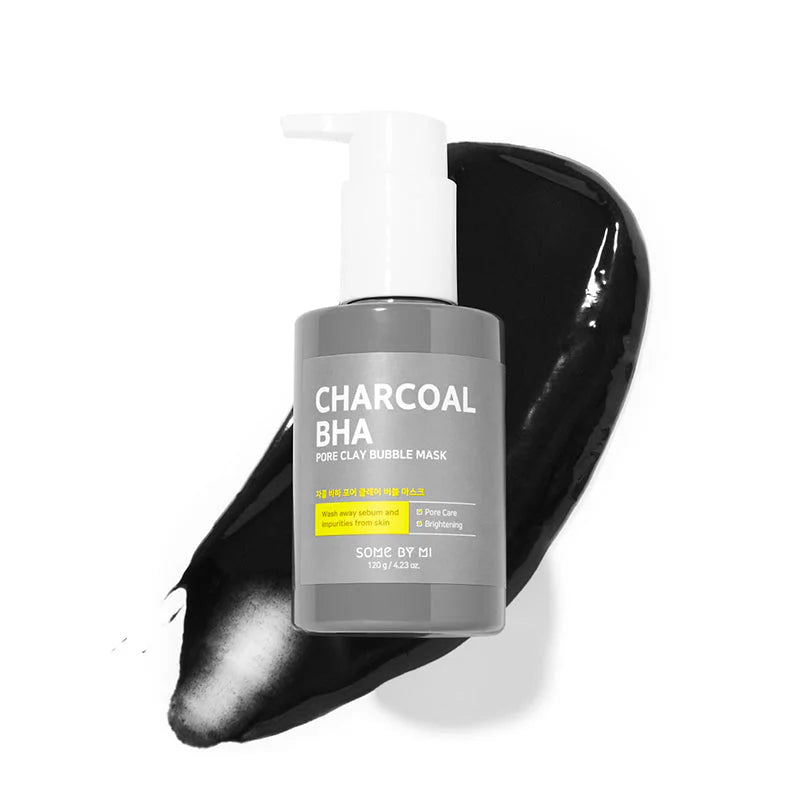 SOME BY MI Charcoal BHA Pore Clay Bubble Mask 120g