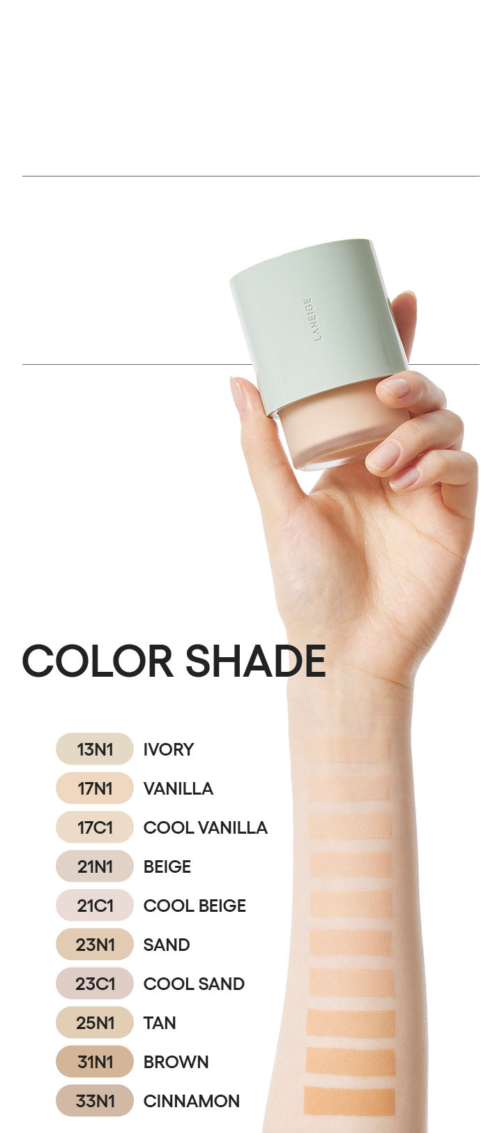 LANEIGE Neo Cushion Foundation Matte 30ml