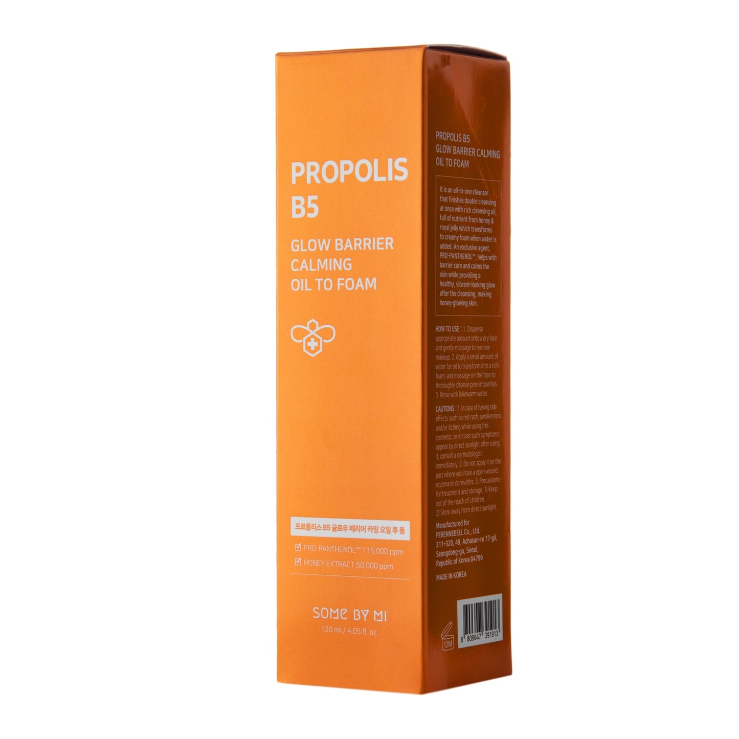 SOME BY MI Propolis B5 Glow Barrier Calming Oil To Foam 120ml