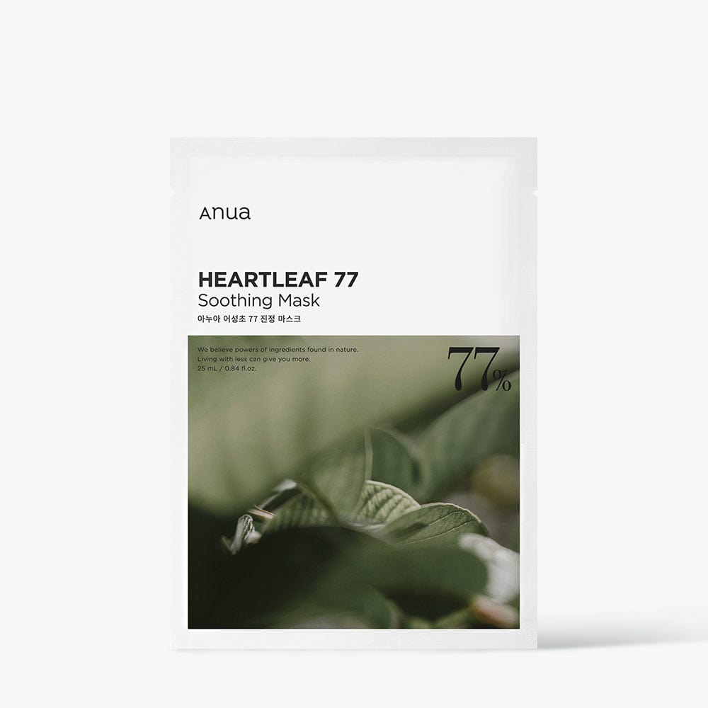 ANUA Heartleaf 77% Soothing Sheet Mask 10ea x 25ml