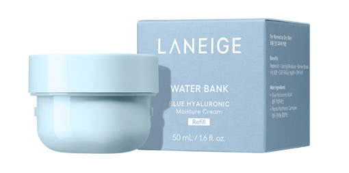 LANEIGE Water Bank Blue Hyaluronic Cream Moisturizer Refill 50ml