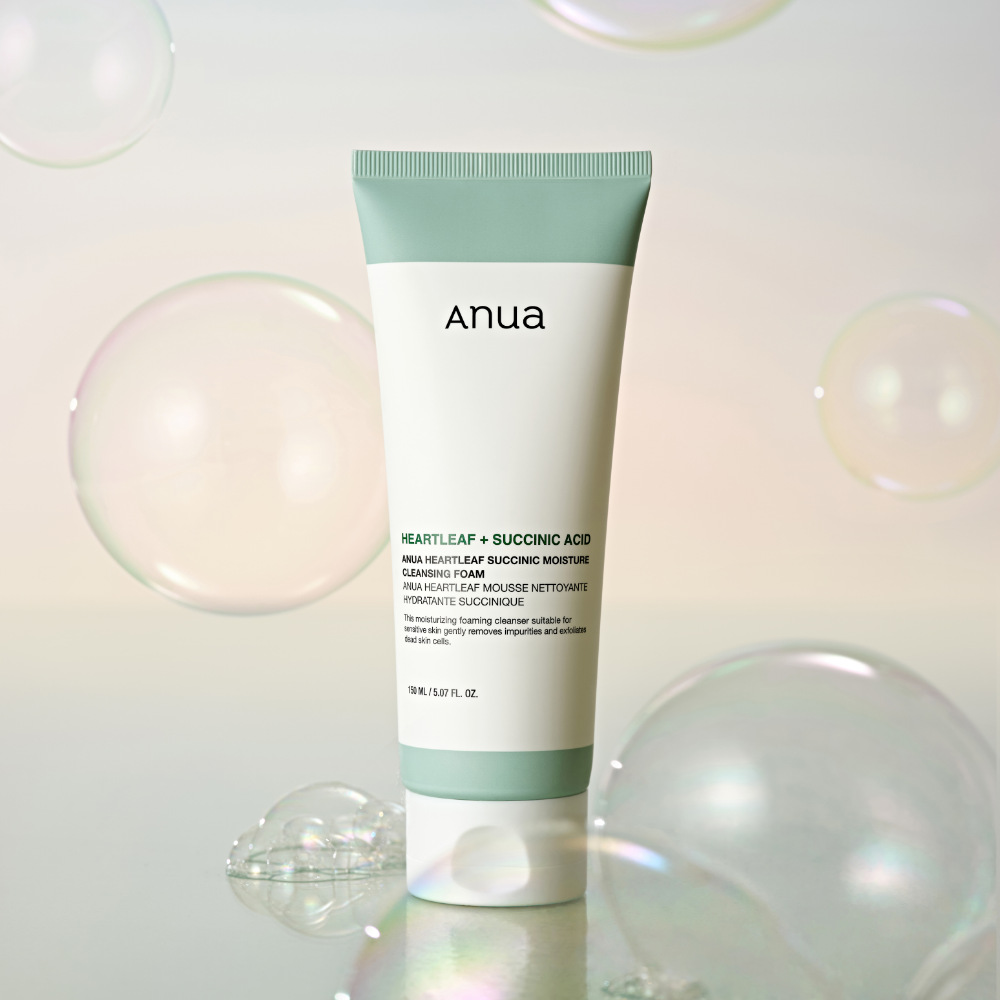 ANUA Heartleaf Succinic Moisture Cleansing Foam 150ml