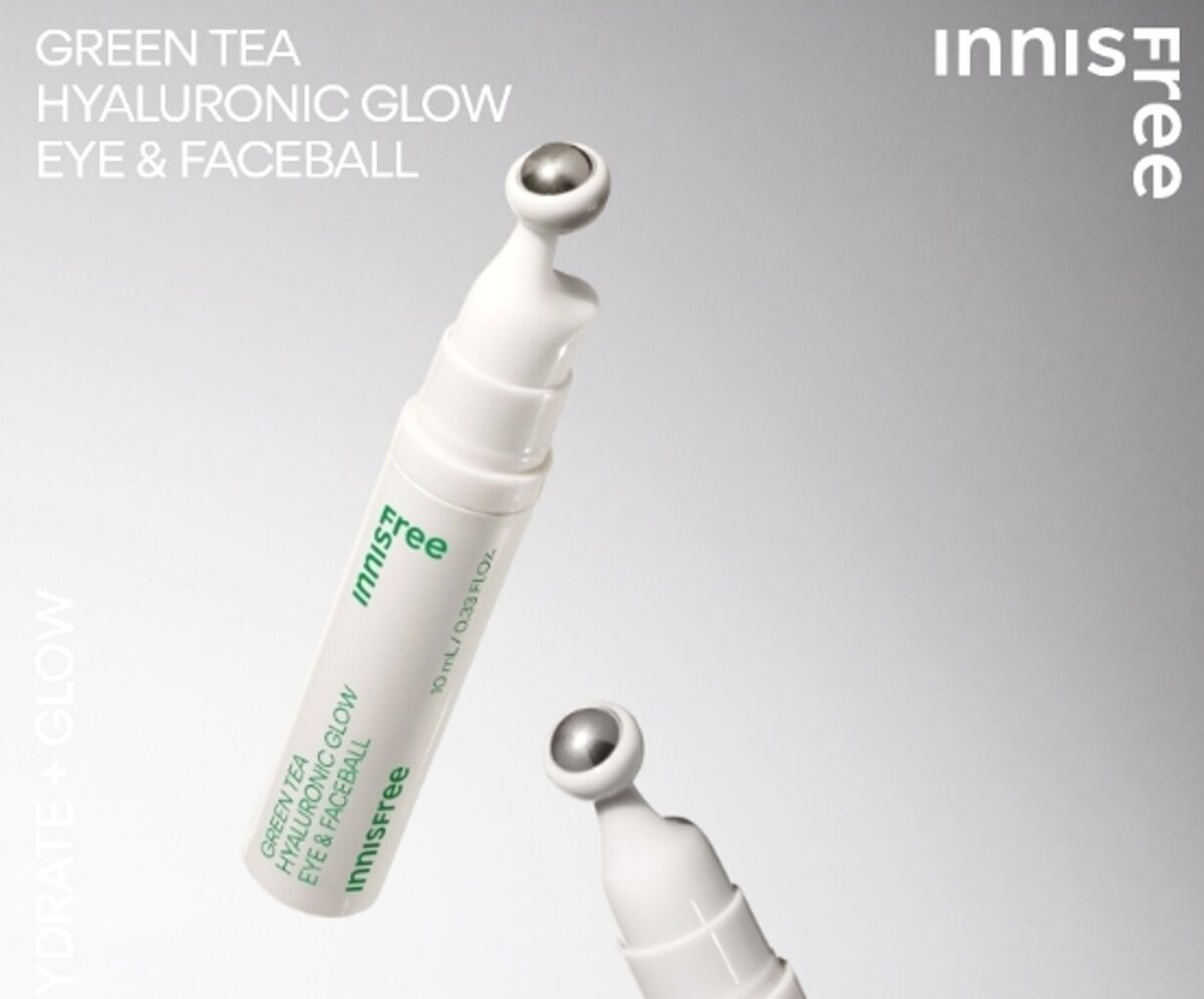 INNISFREE Green Tea Hyaluronic Glow Eye & Face Ball 10ml