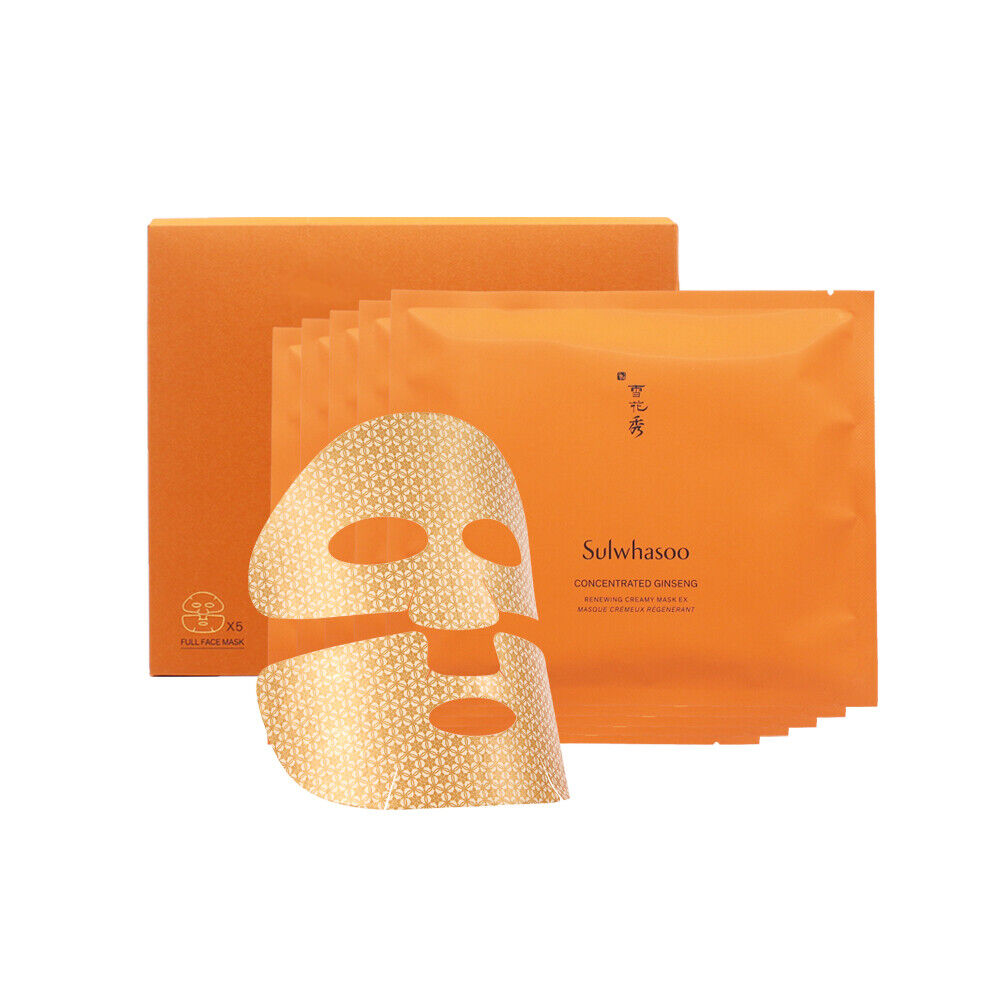 SULWHASOO Concentrated Ginseng Renewing Creamy Mask 5ea x 18g