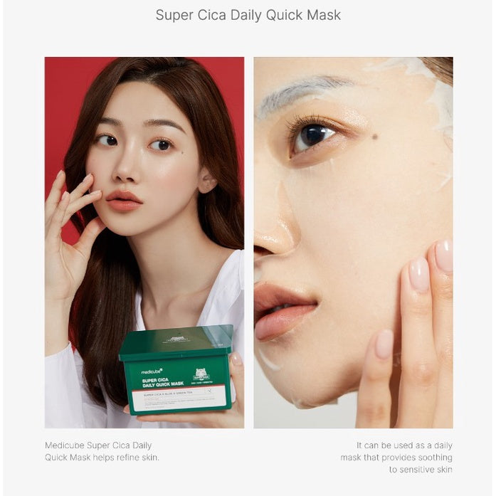 MEDICUBE Super Cica Daily Quick Mask 30ea 350g