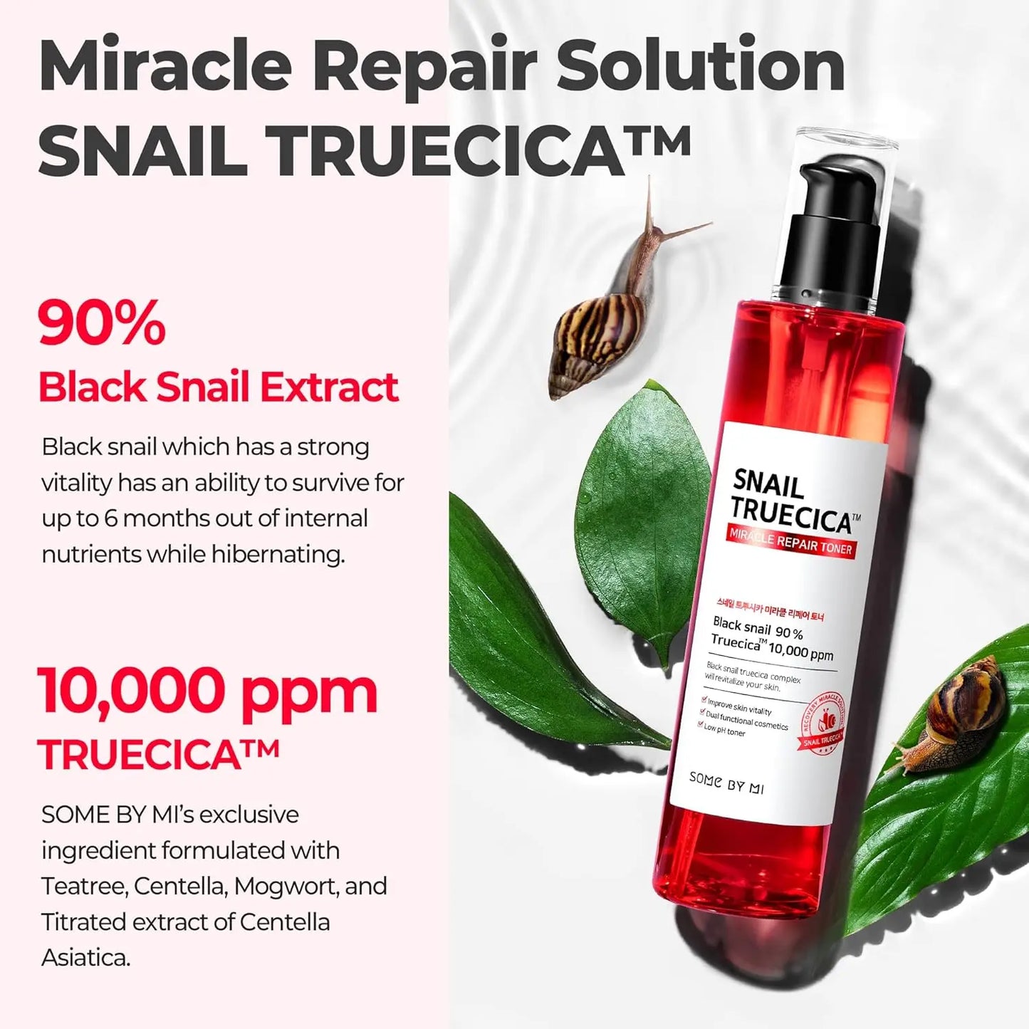 SOME BY MI Snail Truecica Miracle Repair Toner 135ml